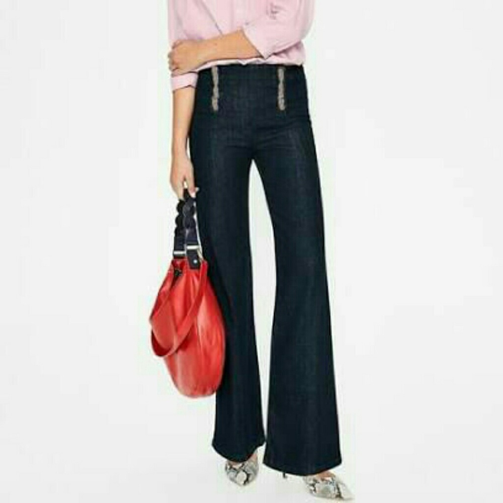 🦄 SALE🦄 Guess sailor front wide leg jeans 29